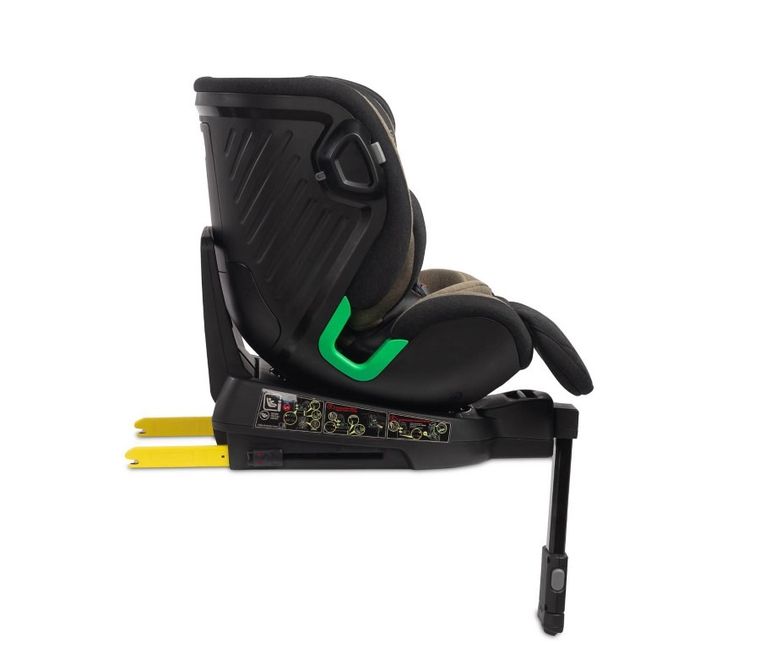 Caretero, Turox i-Size, scaun auto, 40-150 cm, Khaki