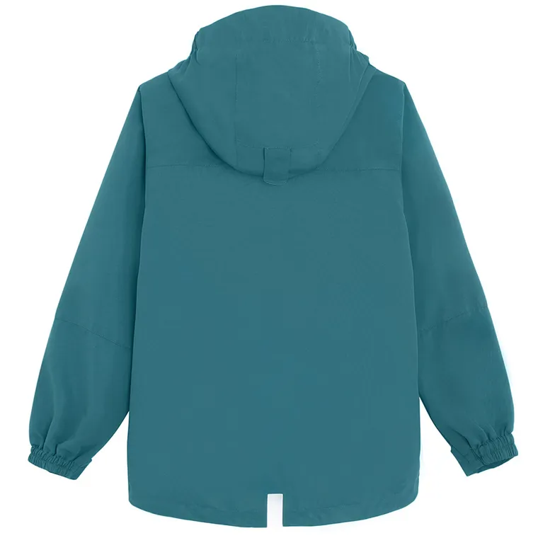 Cool Club, Geaca de ploaie cu gluga pentru baieti, 3in1, Bluza polar cu fermoar, mix