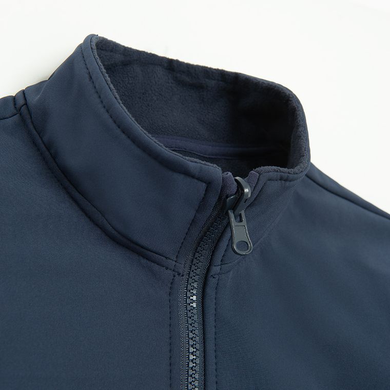 Cool Club, Geaca de ploaie cu gluga pentru baieti, 3in1, Geaca softshell, albastru
