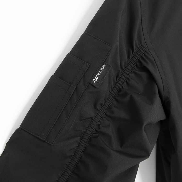 Geaca de tranzitie bomber cu gluga detasabila unisex NOWEAR