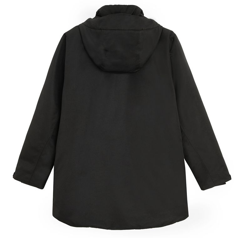 Geaca de tranzitie impermeabila cu gluga si croiala oversize unisex NOWEAR