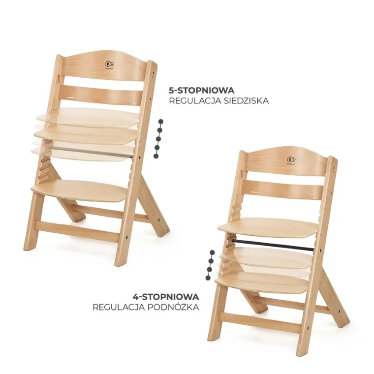 Kinderkraft, Enock, scaun de masa, Beige