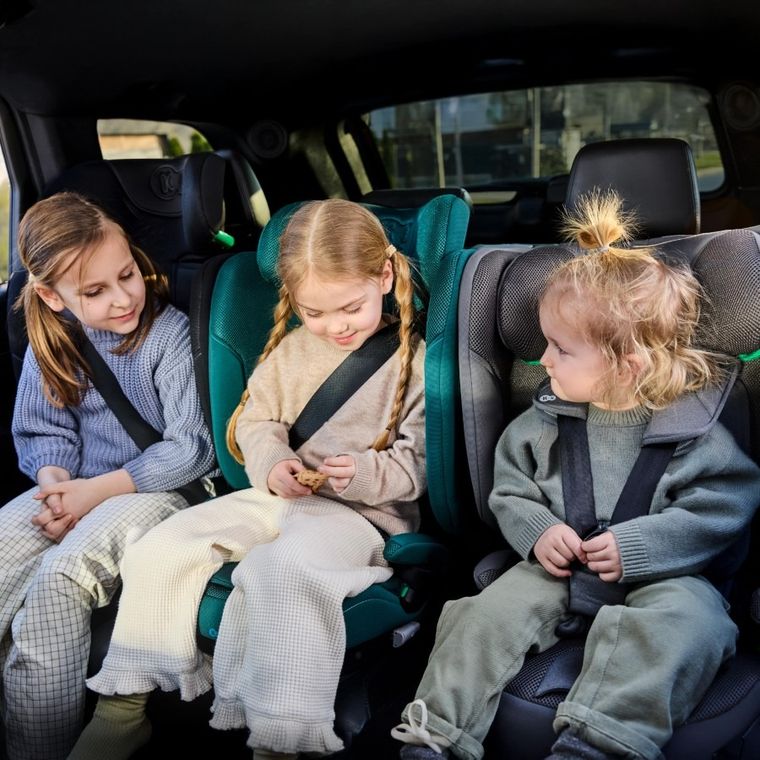 Kinderkraft, FIX2GO, i-Size, scaun auto, Navy, 76-150 cm