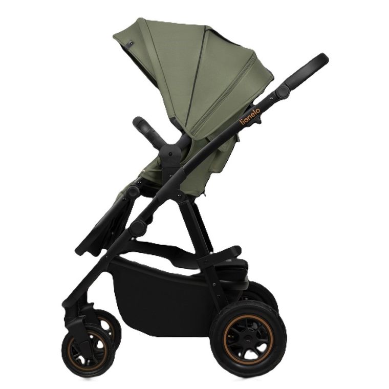 Lionelo, Amber Plus, carucior multifunctional 3in1, Green Forest