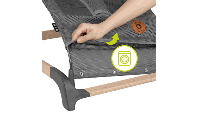 Lionelo, June, Air, balansoar, Grey Graphite