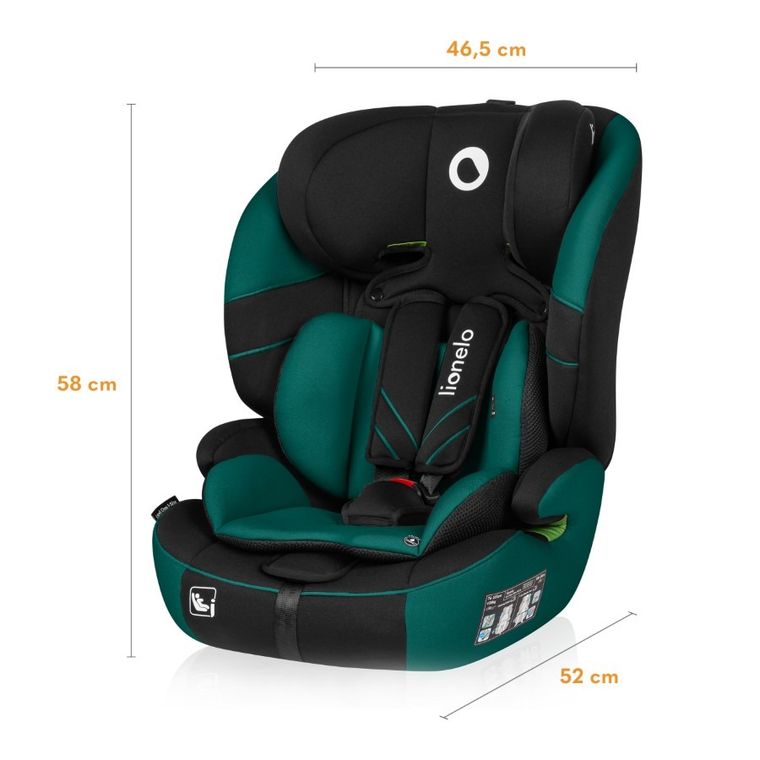 Lionelo, Levi One i-Size, scaun auto, Green Forest, 76-150 cm