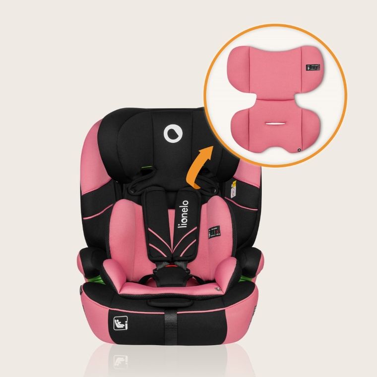 Lionelo, Levi One i-Size, scaun auto, Pink Rose, 76-150 cm
