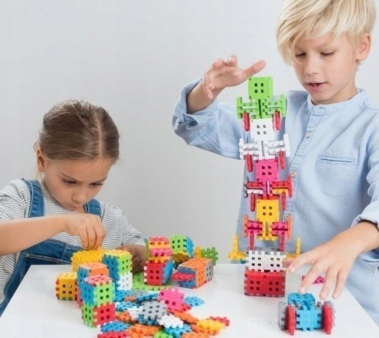 Marioinex, Mini Waffle, Printesa, set de constructie, 280 piese