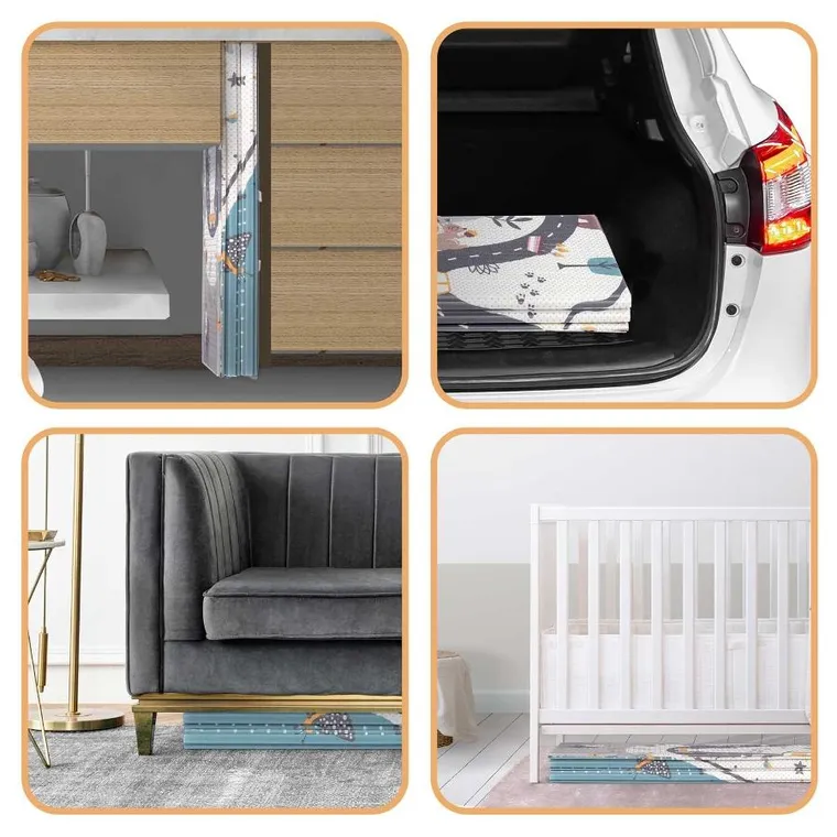 Nukido, covoras, tatami pliabil din spuma, 200-150-1 cm