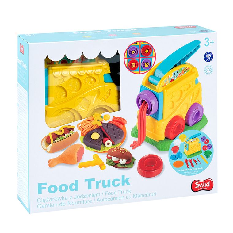 Smiki, Foodtruck, plastilina cu accesorii