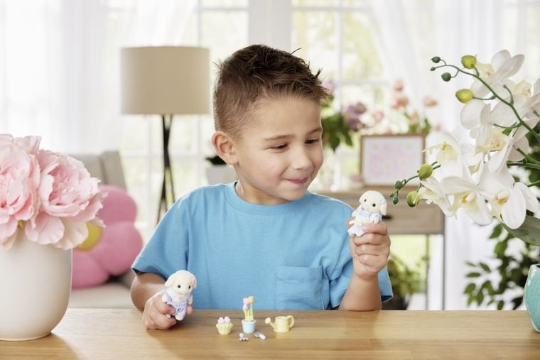 Sylvanian Families, Set de flori cu figurine, 5736