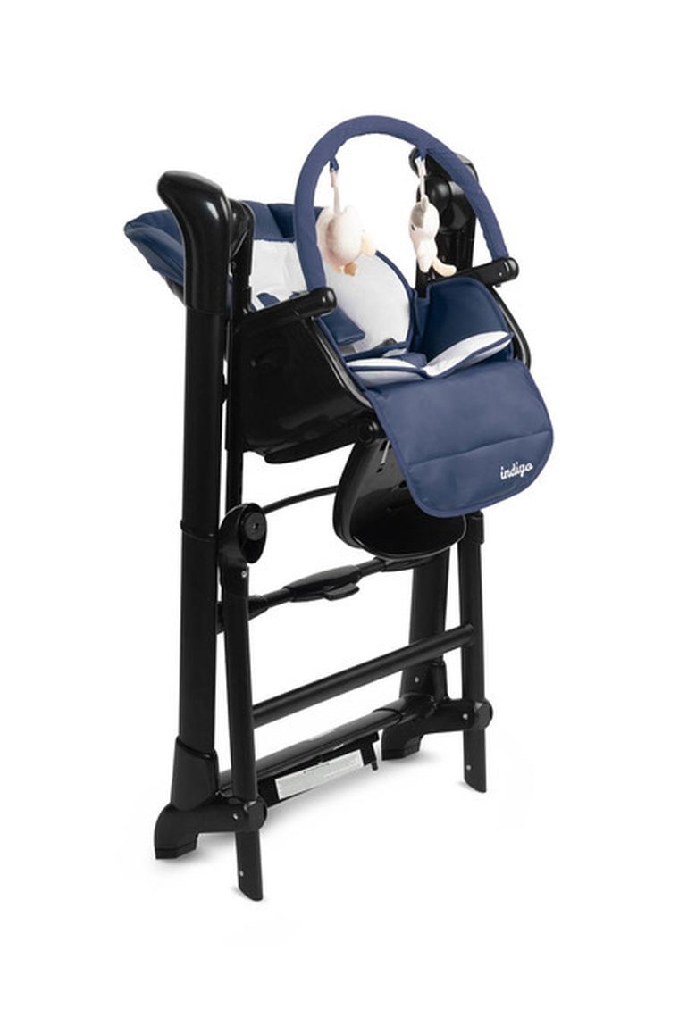 Caretero, Indigo Black, scaun + leagan, Navy