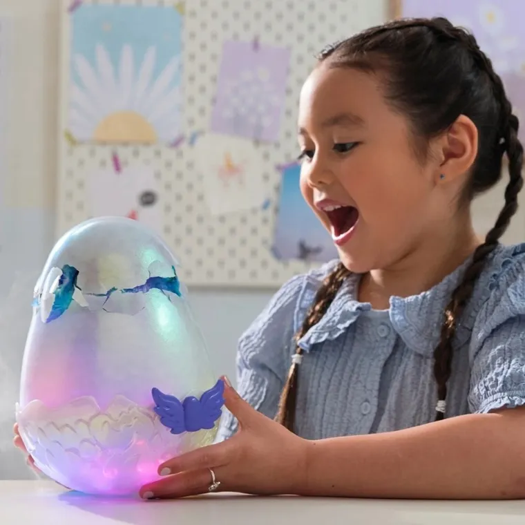 Hatchimals, Mystery Hatch, Draggle, jucarie de plus interactiva