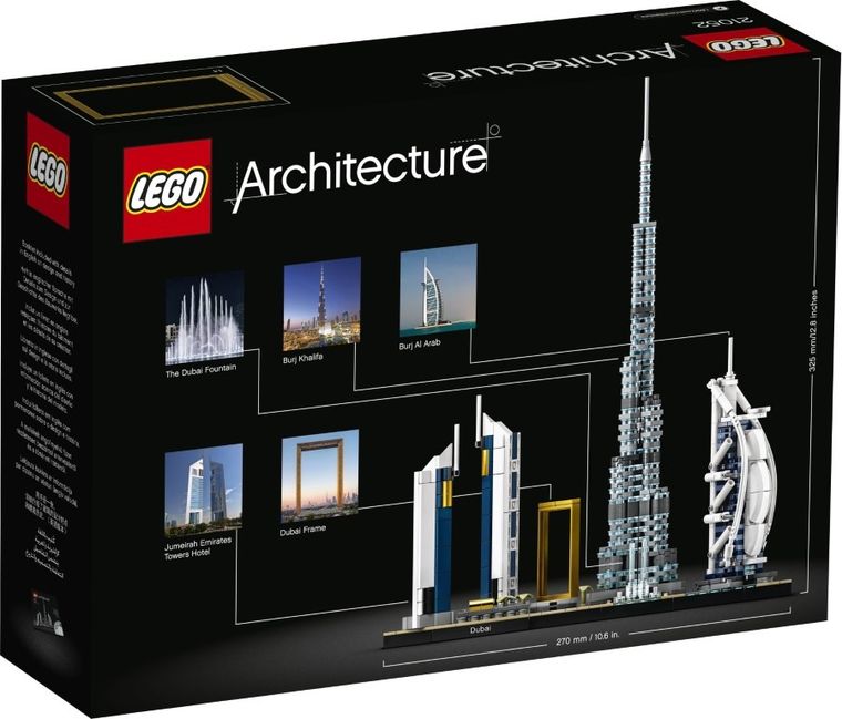 LEGO Architecture, Dubai, 21052
