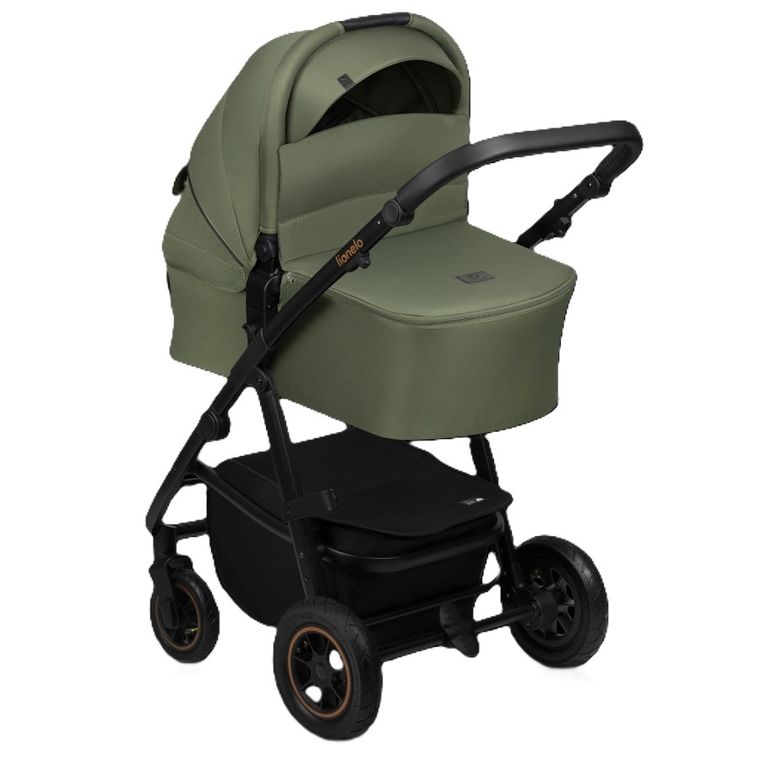 Lionelo, Amber Plus, carucior multifunctional 3in1, Green Forest