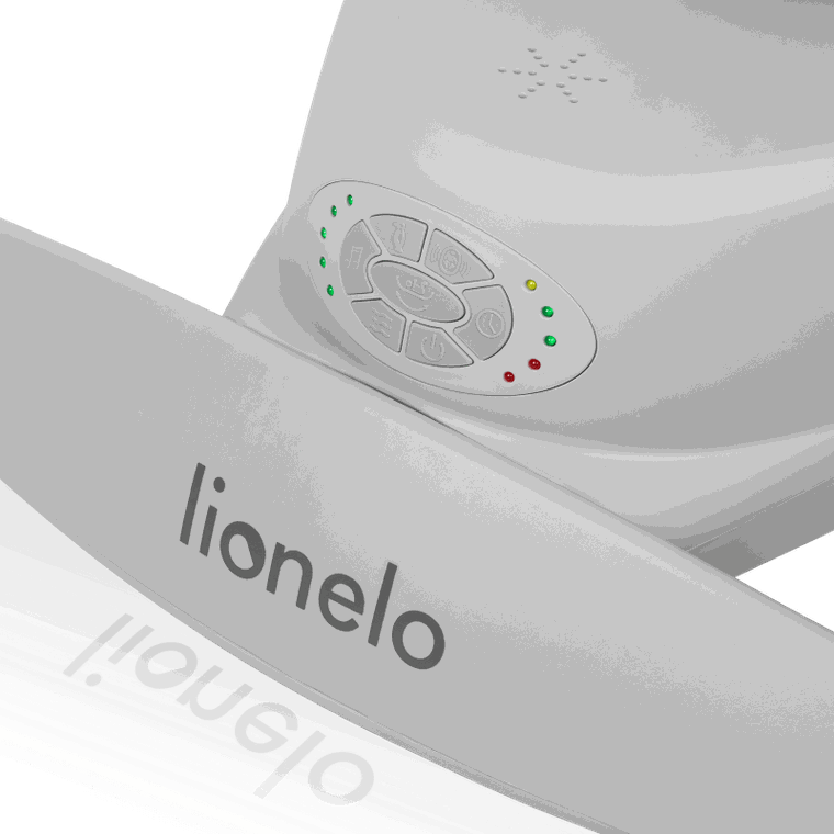Lionelo, Mell, leagan ergonomic, Grey Stone