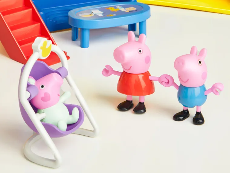 Peppa Pig, Big Peppa Family House, set de joaca cu figurine si accesorii