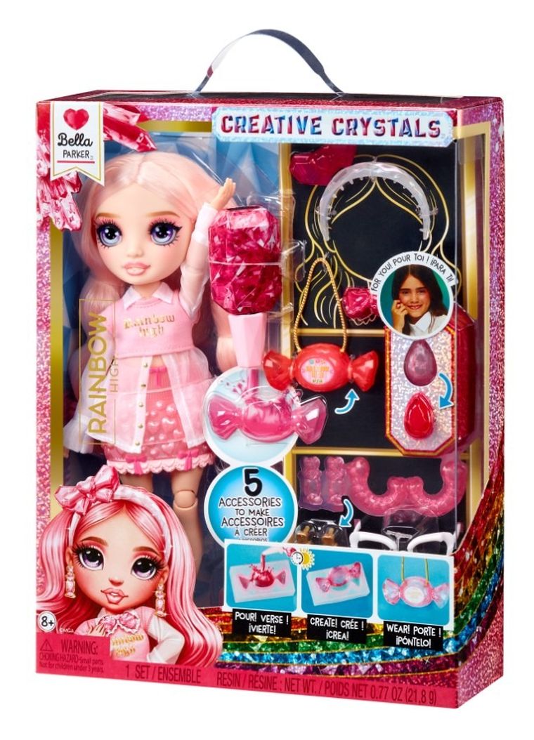 Rainbow High, Creative Crystals, Bella, papusa fashion
