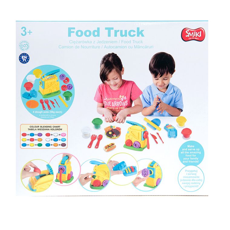 Smiki, Foodtruck, plastilina cu accesorii