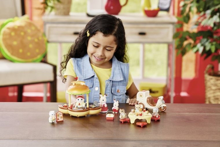 Sylvanian Families, Restaurant mobil cu hamburgeri, 5757