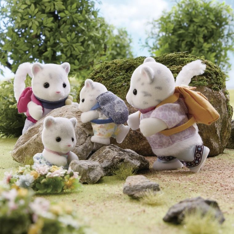 Sylvanian Families, Snow Leopard Family, set de figurine, 5814
