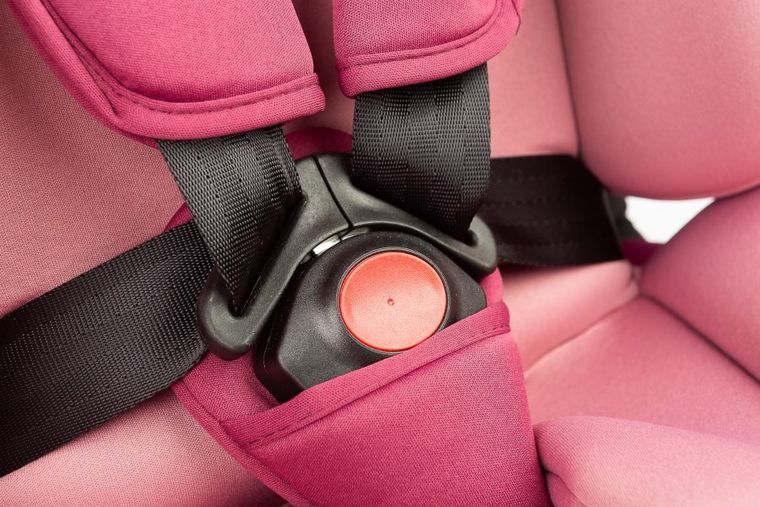Caretero, Mokki i-Size, scaun auto, 40-150 cm, Dirty Pink