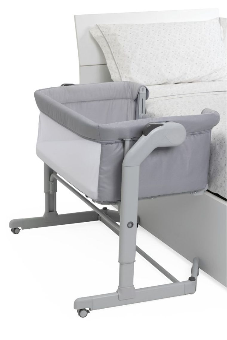 Chicco, Co-Sleeping Next2me, Magic Evo, patut atasabil, Grey Mist