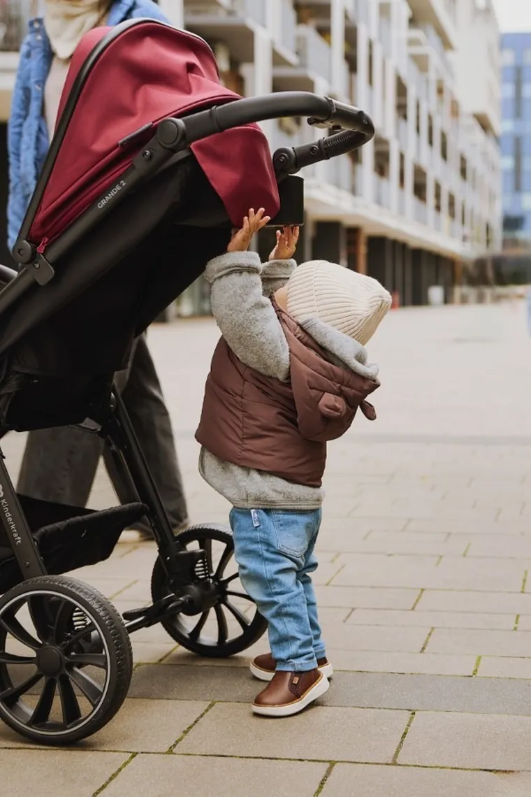 Kinderkraft, Grande 2, Carucior compact, Moonlight Grey