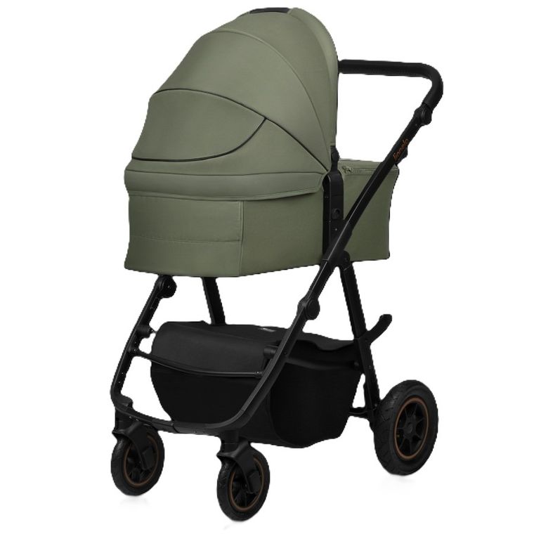 Lionelo, Amber Plus, carucior multifunctional 3in1, Green Forest