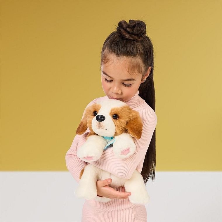 Little Live Pets, Catelusul meu adevarat, catel si cusca de transport, jucarie de plus interactiva