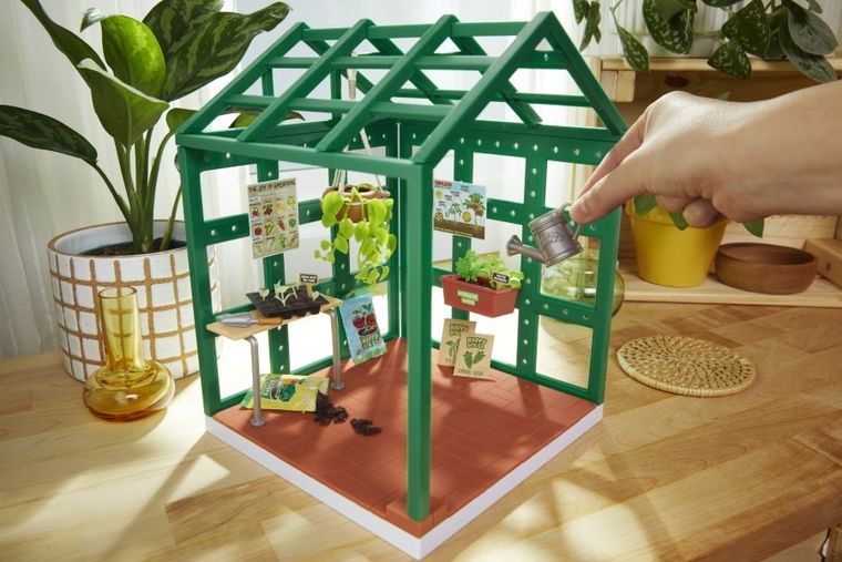 MGA's Miniverse, Spaces, Starter Pack Greenhouse, set de joaca