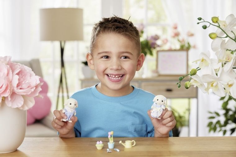 Sylvanian Families, Set de flori cu figurine, 5736