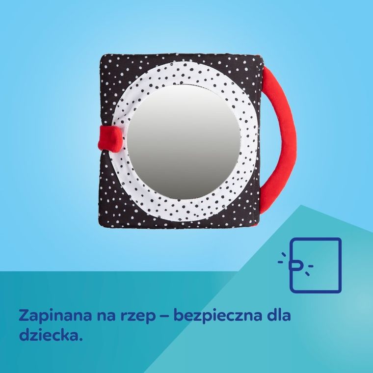 Canpol babies, BabiesBoo, carte senzoriala manevrabila Panda