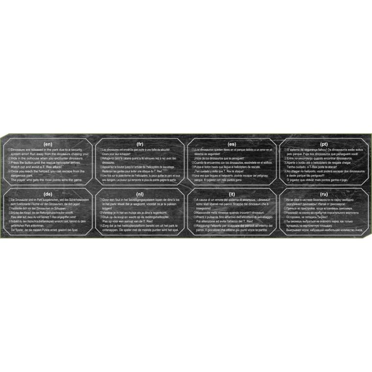 Jurassic World, Rex Panic, joc de familie