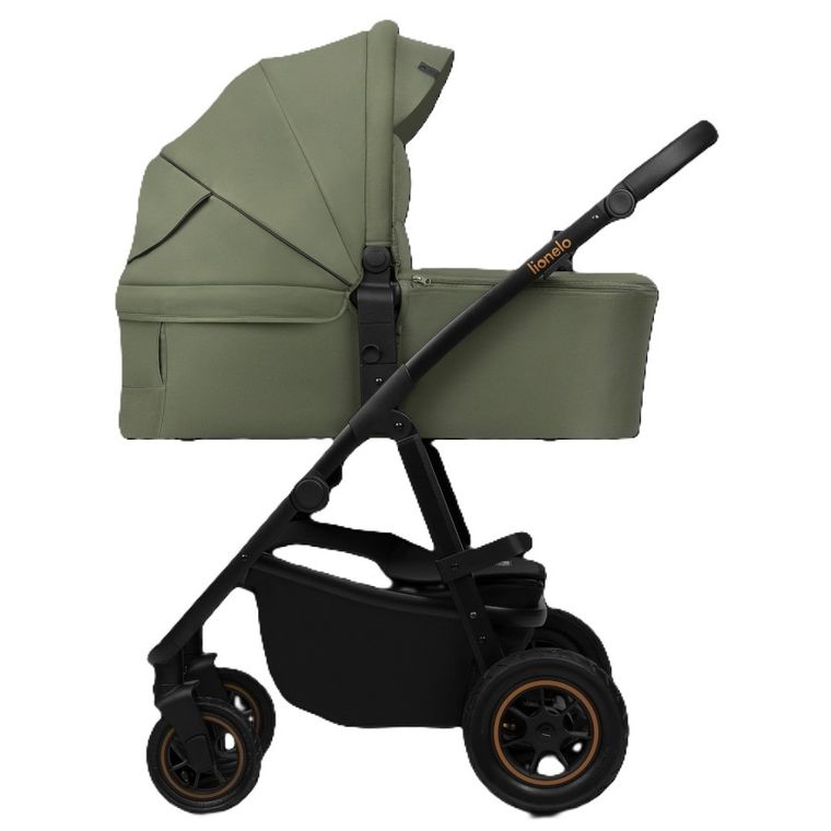 Lionelo, Amber Plus, carucior multifunctional 3in1, Green Forest