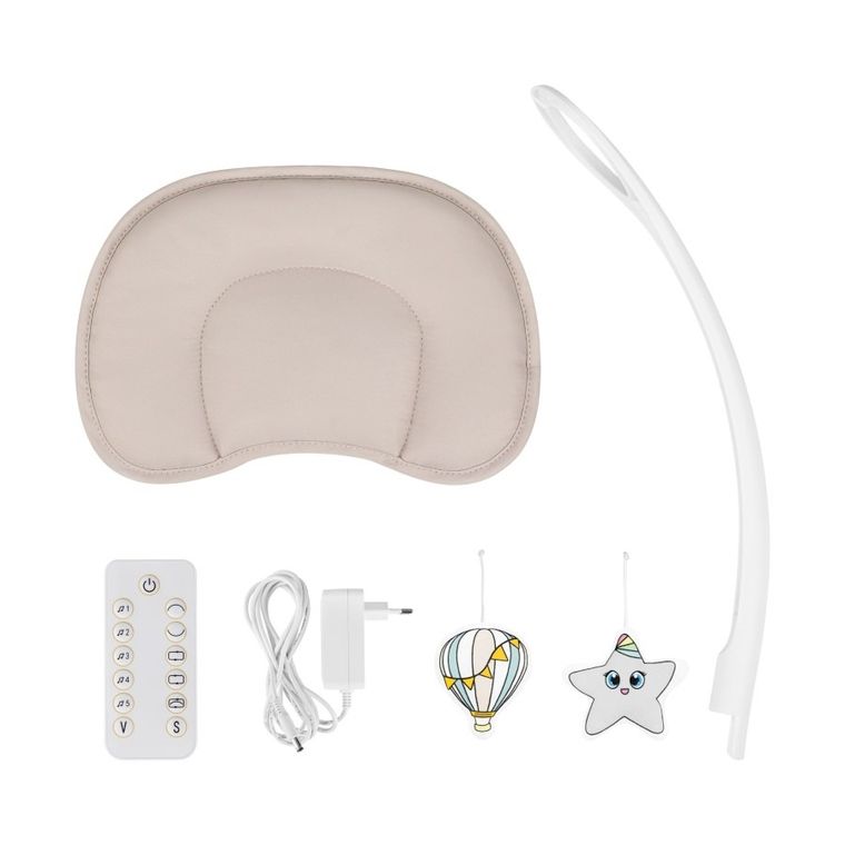 Lionelo, Olivia, leagan electric, Beige Natural