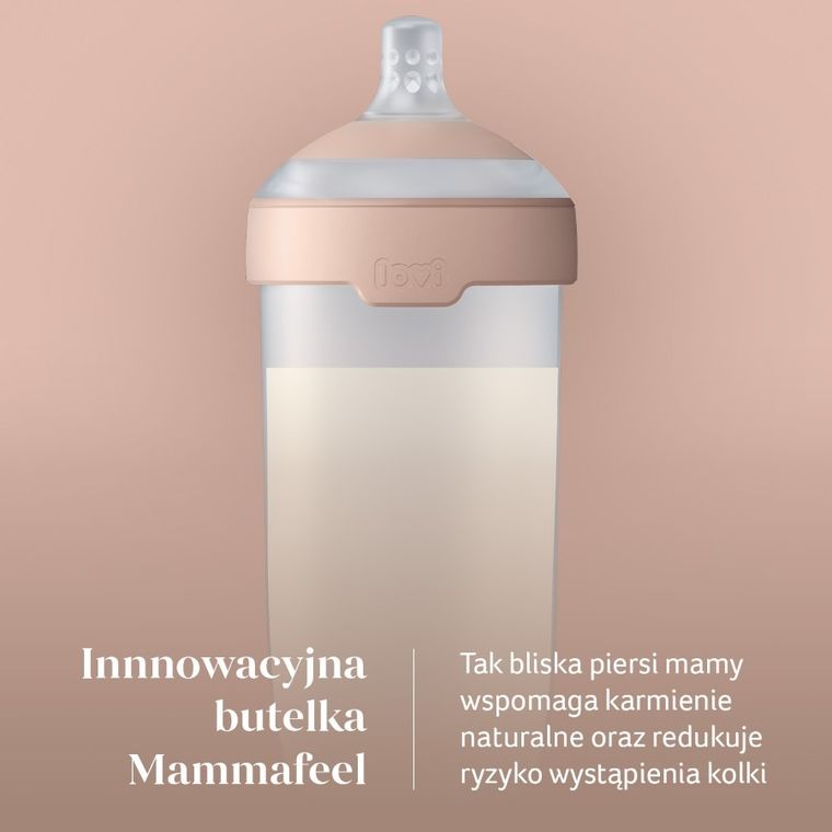 Lovi, Mammafeel, biberon, 6 luni+, 330 ml