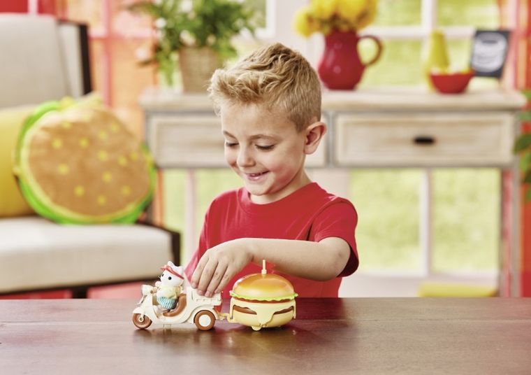 Sylvanian Families, Restaurant mobil cu hamburgeri, 5757