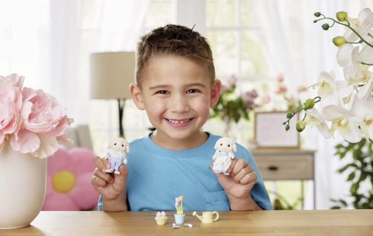 Sylvanian Families, Set de flori cu figurine, 5736