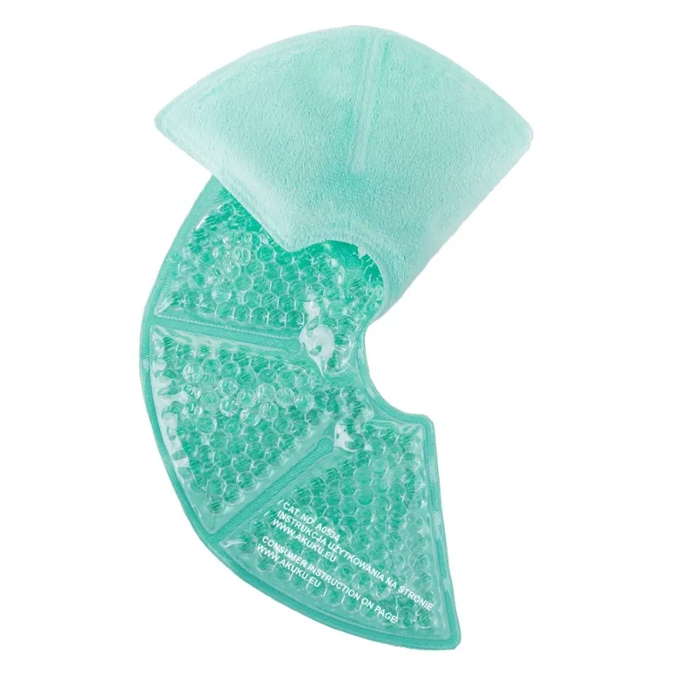 Akuku, compresele cu gel, menta