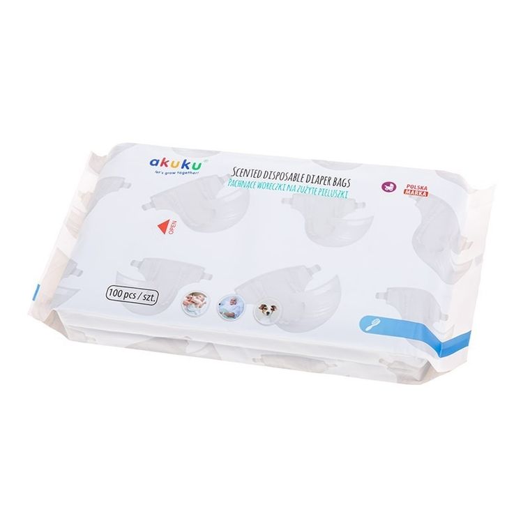 Akuku, saci parfumati pentru scutece