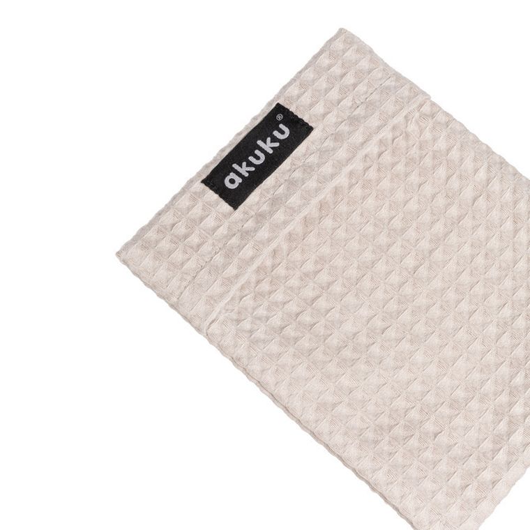 Akuku, termofor cu samburi de cirese, bej, 13-16 cm