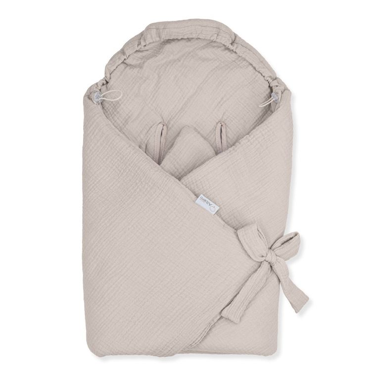 Albero Mio, Patura pentru scaun auto, calduroasa, bej