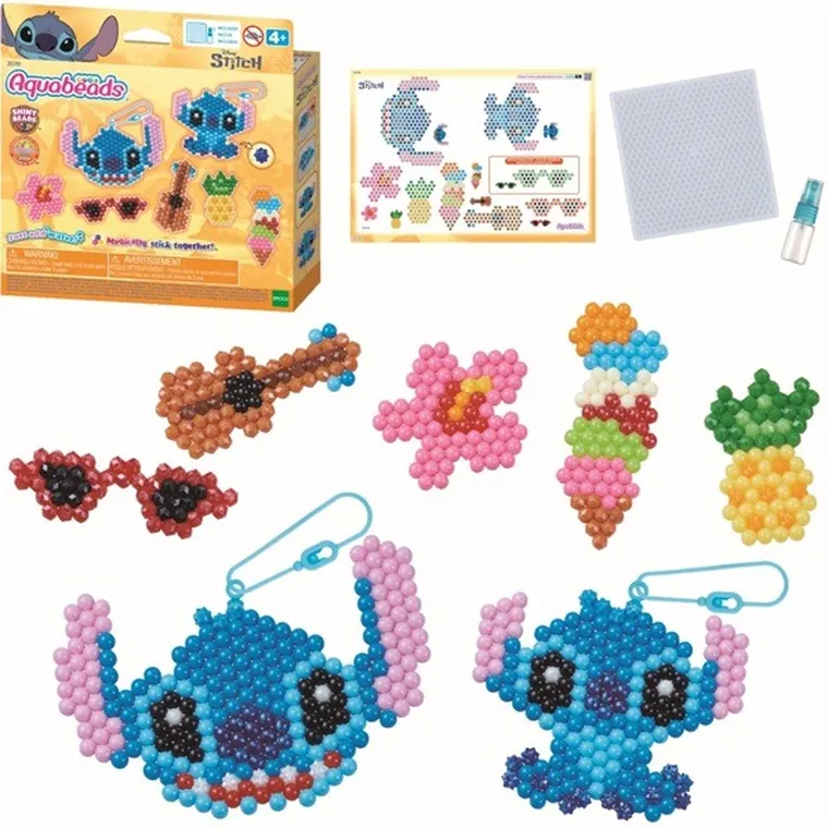 Aquabeads, Lilo si Stitch, set creativ, 1200 piese, 35119