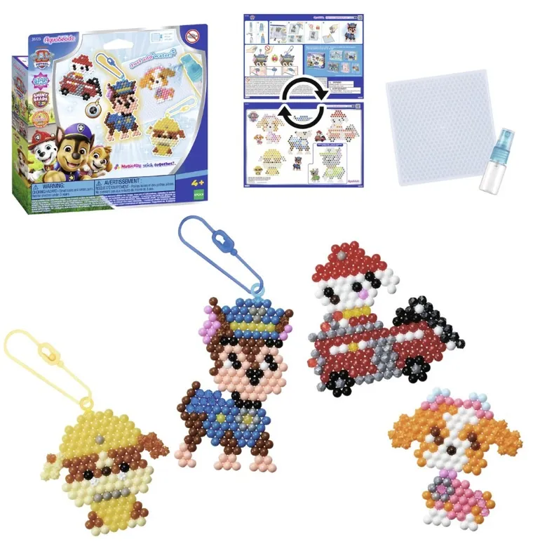Aquabeads, Paw Patrol, set creativ, 600 piese, 35125