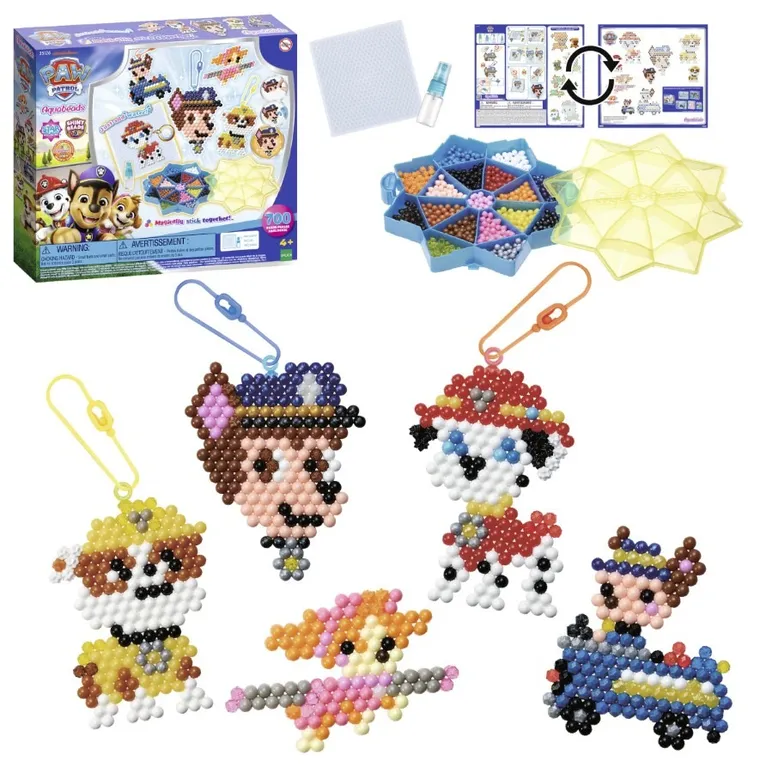 Aquabeads, Paw Patrol, set creativ, 700 piese, 35126