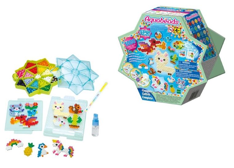 Aquabeads, Stelute, margele de apa, set creativ, 1000 elemente, 31601