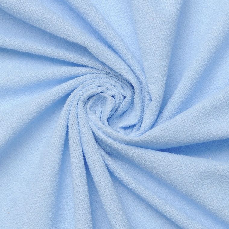 BabyMatex, cearceaf cu elastic frotte Premium, 60-120 cm, albastru