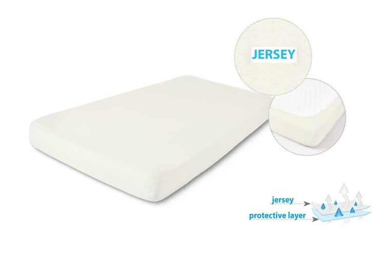 BabyMatex, cearceaf impermeabila, pad higienic din jersey, 60-120 cm