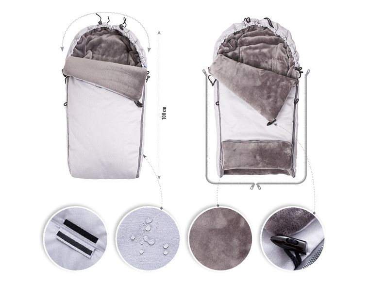 BabyMatex, Cocoon, sac de dormit, 100 cm